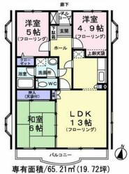 ヴェルディ武蔵野の物件間取画像